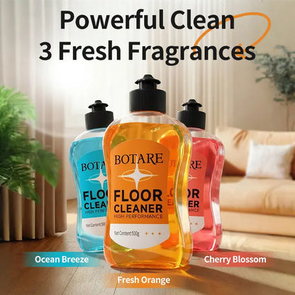 BOTARE Enzyme-Powered Mop Soap - Long-Lasting Scent Floor Cleaner, Deep Cleans with No Residue, Fast Drying & Pet/Kid-Safe for All Floors, Works with Mops, Steam Mops & Sprayers