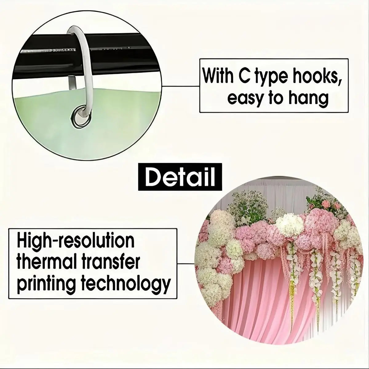 1/4 Bathroom Set, Artistic Print Shower Curtain, Toilet Accessories Combo, All-Season Use, Waterproof, Anti-Slip Mat, Soft & Durable, Shower Curtain Sets, Shower Essentials